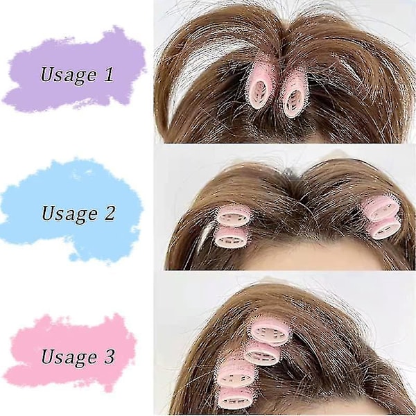 Volumizing Hair Root Clips - Sæt med 10, Blå