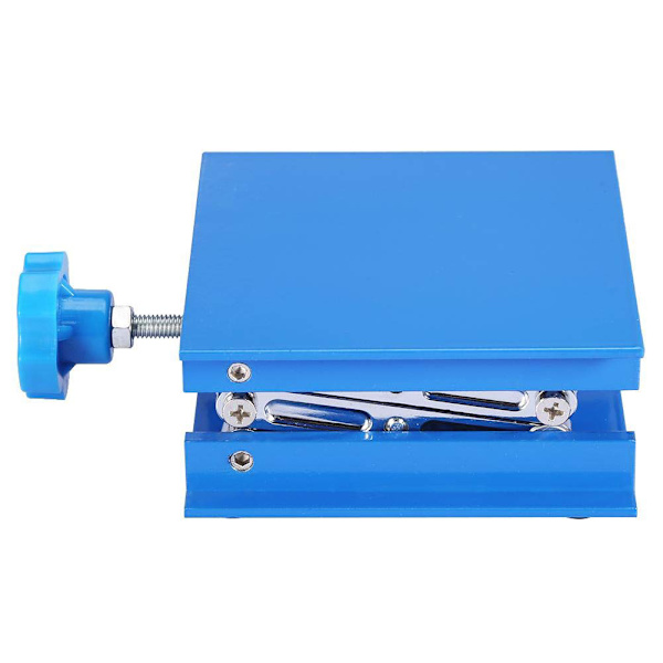 100*100 mm aluminiumoxid Lab-Lift Lyftplattformar Stativ Lab Rack