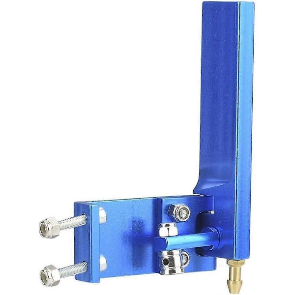 RC Ror, Aluminium Ror med Dispenser for Fjernstyrt Elektrisk/Metanol Båtmodell (Blå, 95