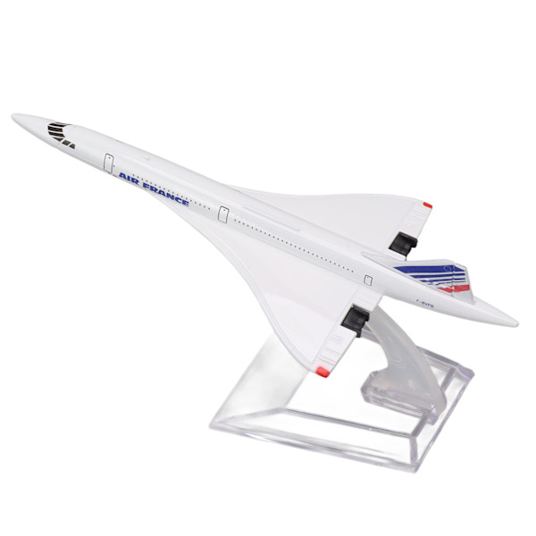 Meget realistisk die-cast flymodel - 6,1 tommer længde