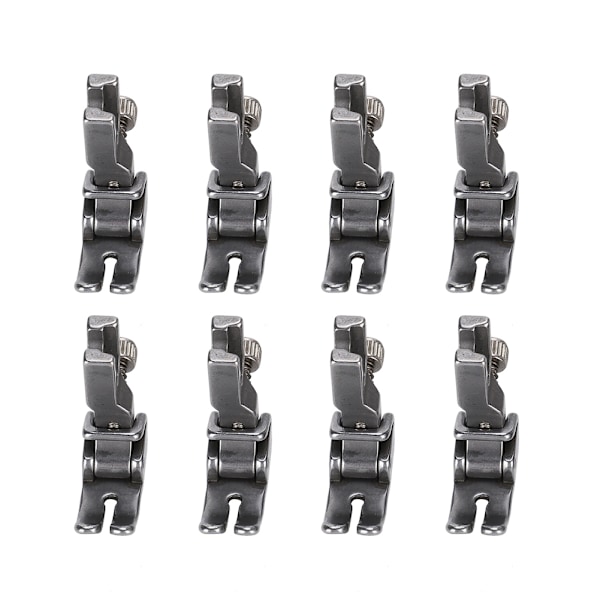 8 stk. Universal Presser Foot Shirring Presser Feet Sæt Symaskine Dele til Plissering