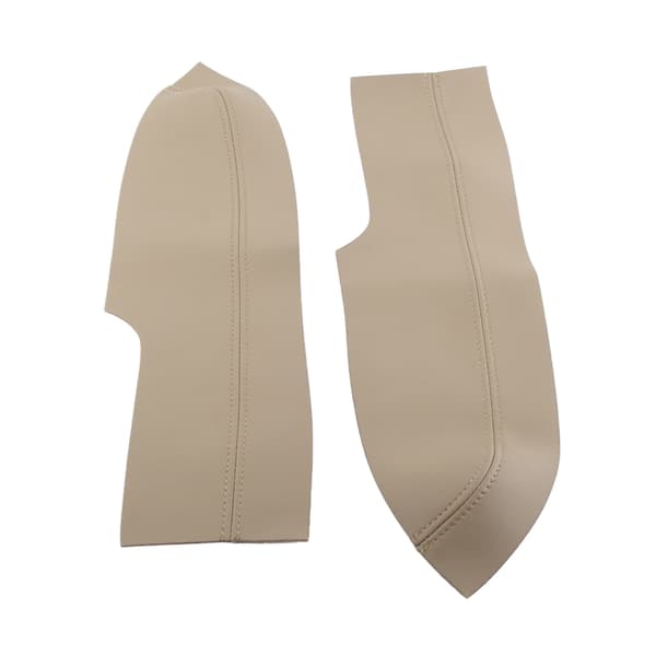 2 st/set Mikrofiberläder Framdörrspanel Armstödsskydd Antirepskydd Ersättning för Civic 2005-2011 Beige