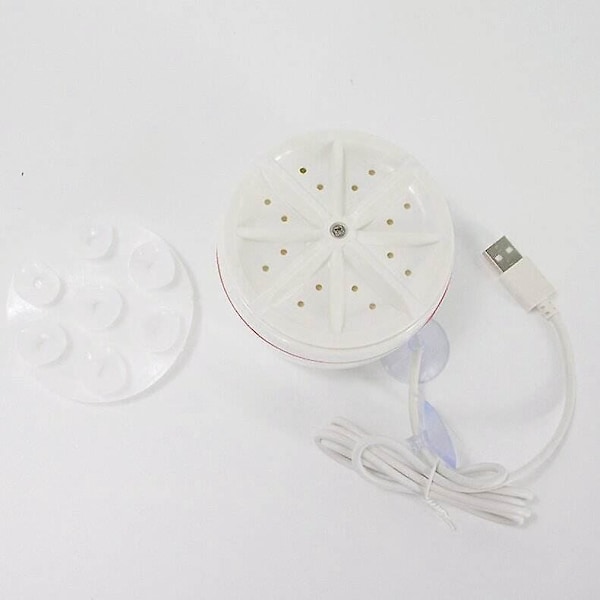 Bærbar Mini Vaskemaskine med USB og Hastighedsstyring - Perfekt til Rejser, Forretningsrejser og Kollegieværelser
