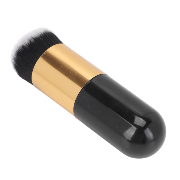 Foundation Makeup Brush Professional Kosmeettinen Liquid Blending Blush Nestemäinen Puuteriharja päivittäiseen meikkiinBlack Gold