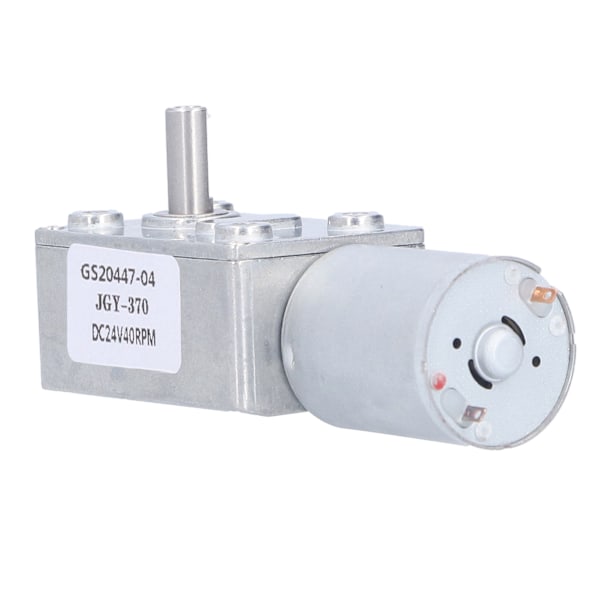 DC 24V Maskväxelsmotor med Regulator Hög Vridmoment Mini Turbinreducerare för Robotar Elektroniska Lås 24V40RPM