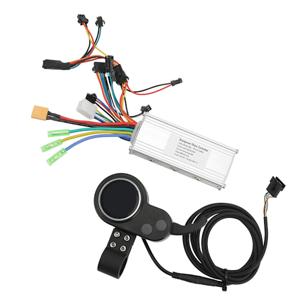 Elektrisk cykel børsteløs controller kit med LCD-display cykel scooter motor dele tilbehør 36 48V 500W