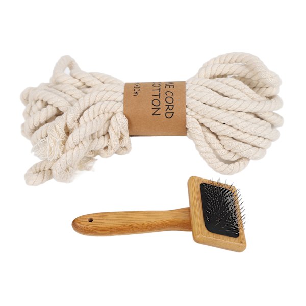 Macrame Kit 8mmx10m DIY Vævning Blød Ingen Særlig Lugt Gobelin For Tilbehør Til Håndværksentusiaster
