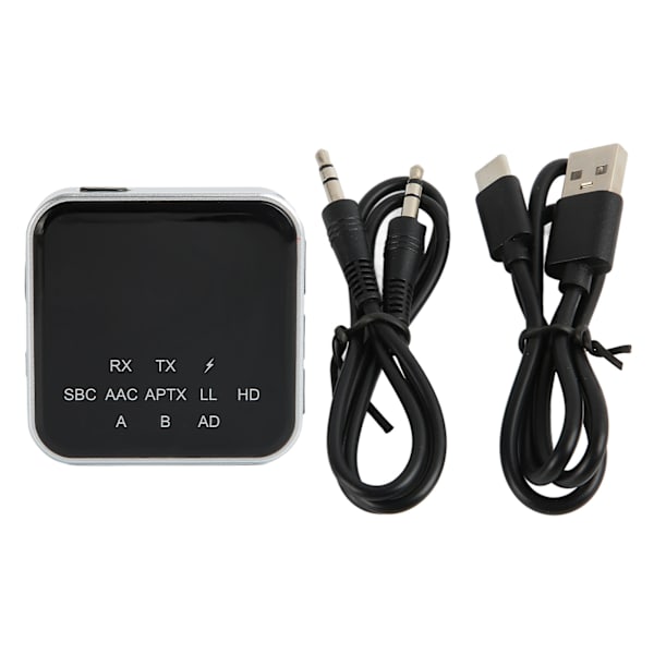 Bluetooth-sender/-modtager Multifunktion Lav Latens 2 i 1 Bluetooth-adapter med 3,5 mm AUX-interface til TV PC
