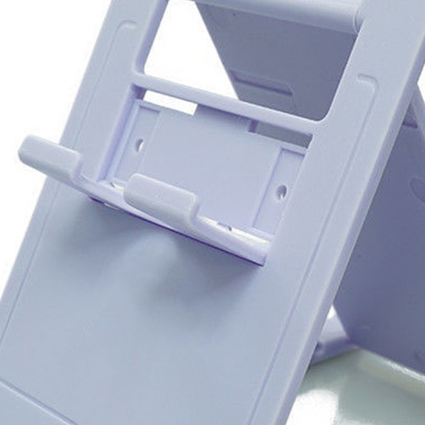 Spillkonsollstativ Skrivebordsstativholder Bærbar spillkonsollbrakett for Switch Lite Lilla