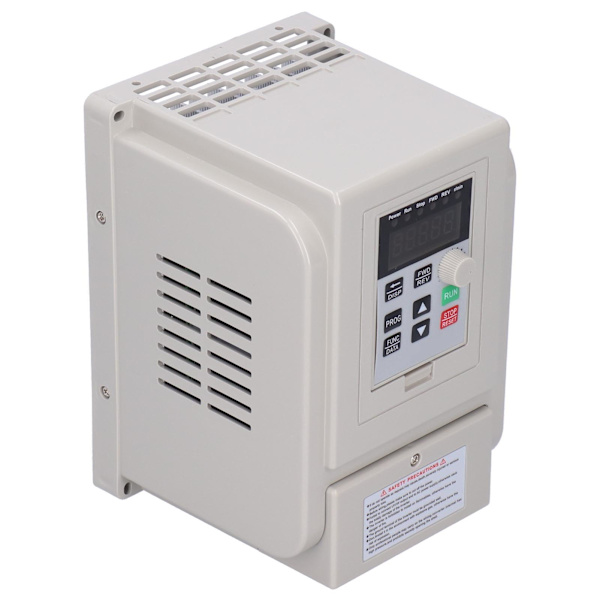Inverter Enkeltfaseindgang 3-faset udgang Motorhastighedsregulator 220V 1500W AT51500X