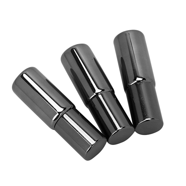 3 st professionella parfymflaskor i glas, bärbara eteriska oljor, roll-on-flaskor, set om 5 ml, svart
