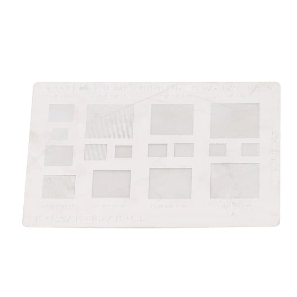 Universal BGA Reballing Stencil Multifunktionel Tin Mesh Loddeskabelon til Telefon BGA IC Chips Reparation