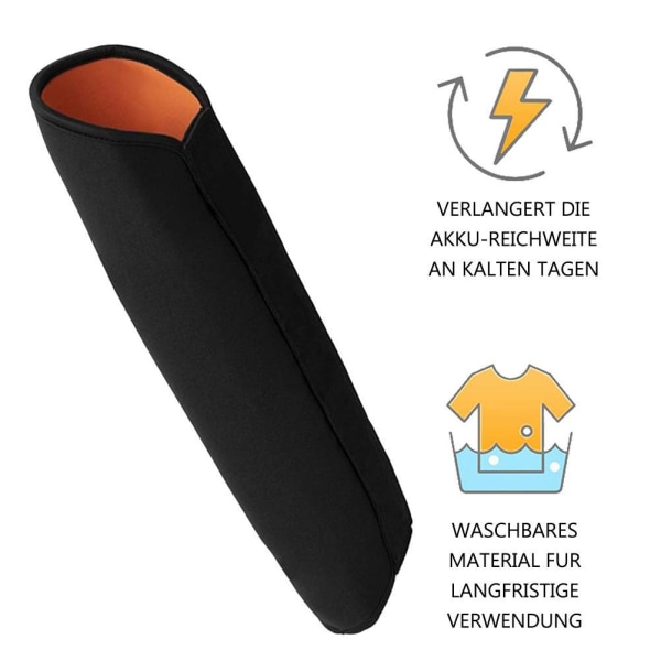Batteridæksel Neopren elcykel Batteribeskyttelsesæske Rammedæksel Elektrisk cykeltilbehør til beskyttelse af lithiumbatterier