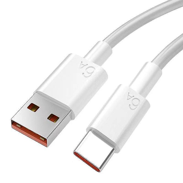 2 enheter, USB til type C kabel, 2 m, 6a