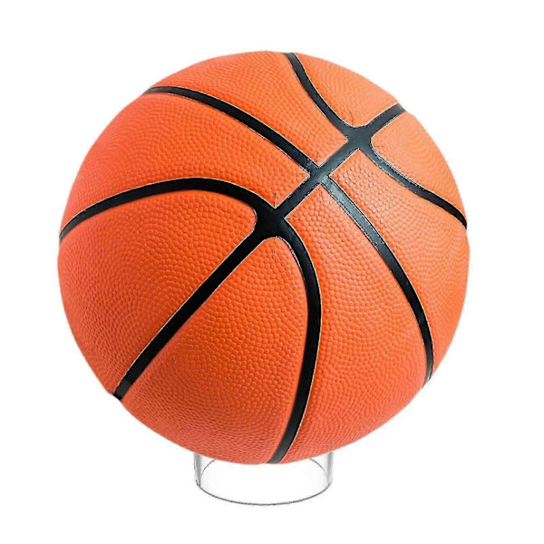 Akryl Ballstativ Akryl Rundt Display Stativ Holder For Fotball Basketball