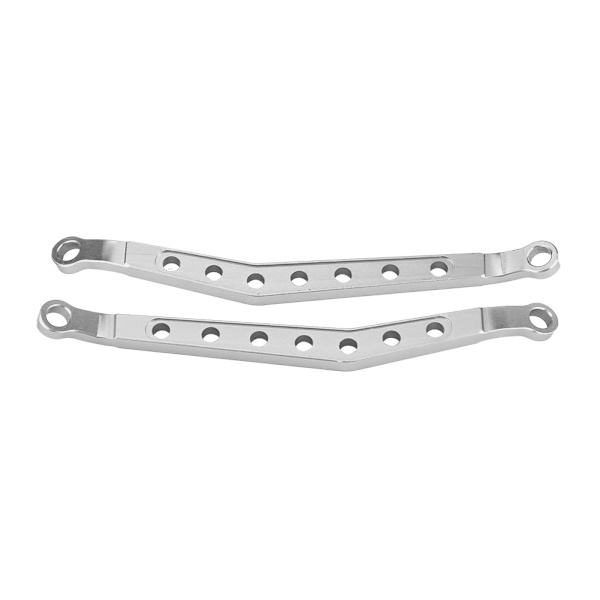 Aluminiumslegering Forreste / Bagerste Øvre Chassisforbindelse til AXIAL Wraith AX90056 RC Bil (Sølv)