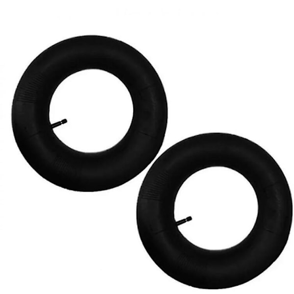 2-pack luftkammare 4.00-8 med rak ventil, för skottkärra, barnvagn, pirra, gräsklippare, snöslunga, generator med mera, Ersättningsslang
