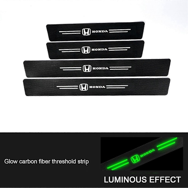Biltillbehör - Repskydd för Tröskelskydd Modern4pcs