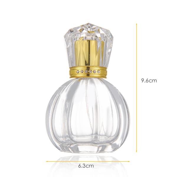 50 ml genopfyldelige forstøver spray glas tomme parfumeflasker til rejser