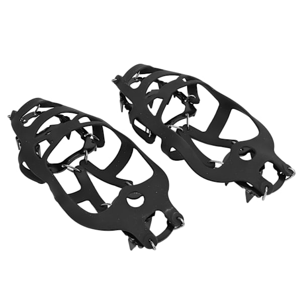 18 Spikes Crampons Walk Traction Ice Snow Grip Cleats for Hiking Walking Climbing
