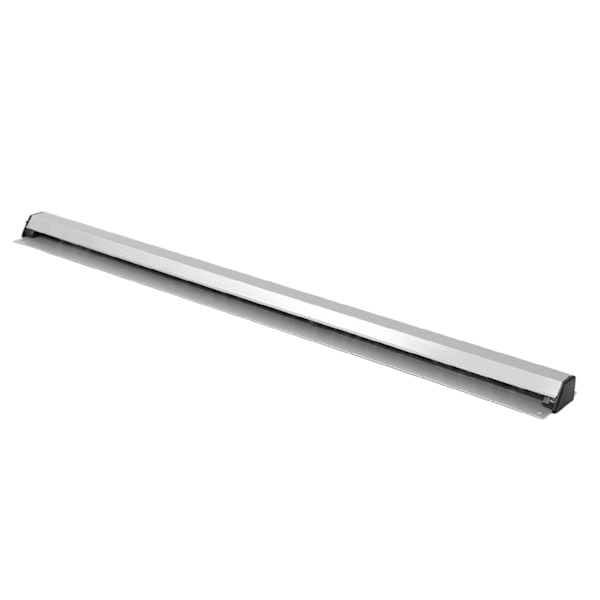Beställningshållare Glidkontrollställ Skena Aluminiumlegering Väggmonterad Skrivbords Kvittohållare Biljettmeny Pappersklämma för Restaurang Kök Hotell