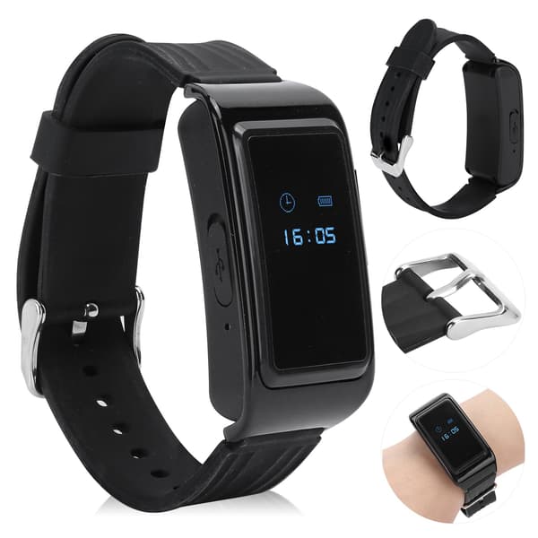 D6 1080P stemmeopptak Smart armbåndsur Bærbart kameraopptaker Smartbånd