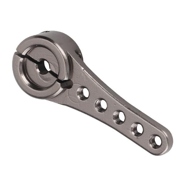 Styreservoarm i lang aluminiumslegering 25T Passer for 1/10 1/8 1/5 RC-bil (Titanium)