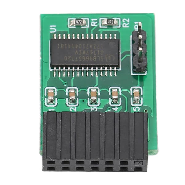 14-stifts säkerhetsmodul för Asrock LPC Tpm 2.0 PCB-material moderkort 14-stifts krypteringssäkerhetsmodul för Win11