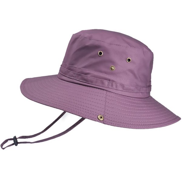 UV Protection Bucket Hat Men Sun Hat Fisherman s Hat Outdoor Straw Bucket Hat for Fishing Hunting