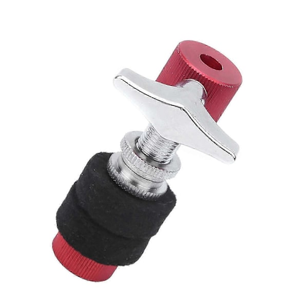 Hi-hat-symbaalin kytkin, korkealaatuinen punainen musta rumpusetti, varusteet, soitintarvikkeet