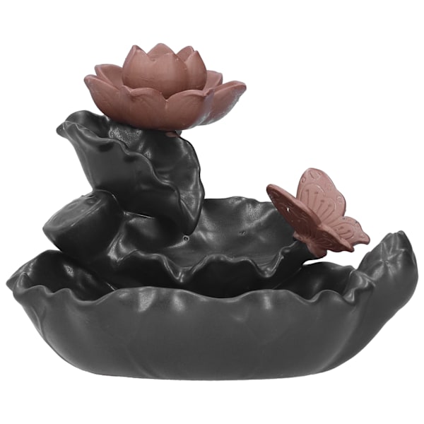 Røgelse Brænder Ornament Tilbageflow Røgelse Holder Kunst Håndværk Hjem Kontor SPA Yoga Dekoration