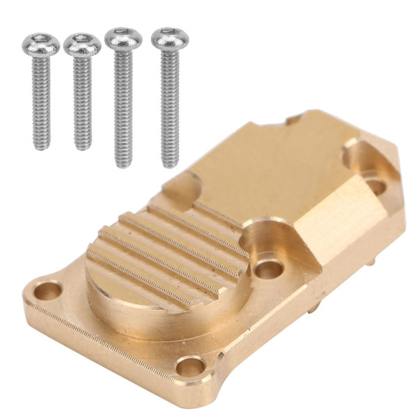 Messinkinen vastapainodiffuusin kansi Axial SCX24 90081 RC-mallin muutososiin