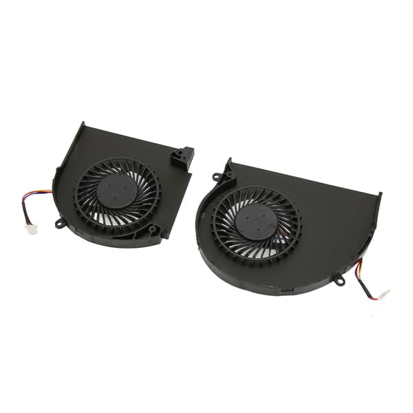 CPU GPU Kylfläkt Snabb Värmeavledning Hållbar Bärbar Ersättnings CPU GPU Fläkt för Dell Alienware 17 R4 R5 P31E