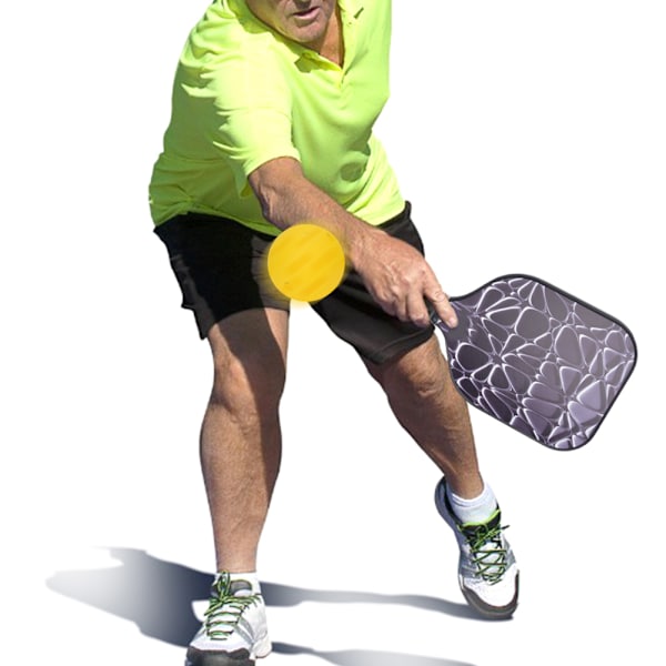 Pickleball-sett med racket i grafitt - Profesjonelt utendørs ballsportsutstyr - Farge som vist på bildet