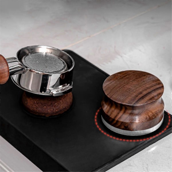 Kaffe Tamper Måtte Anti-Slip Tamper Pad Hjemme Barista Tilbehør, B