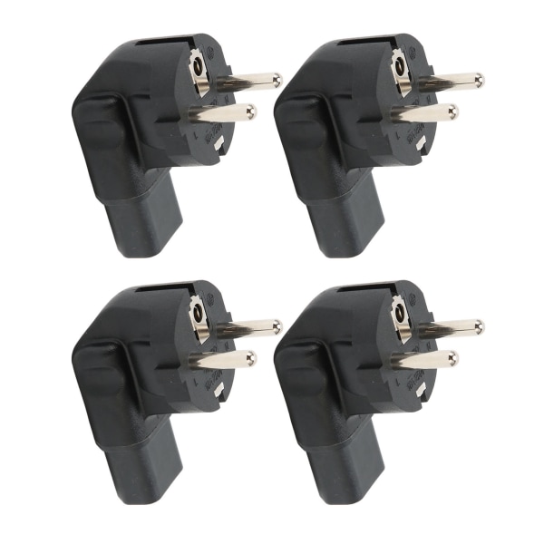 4 kpl EU 4,8 mm IEC320 C13 Converter 90 asteen power kannettavien tietokoneiden power EU Plug 100-250V
