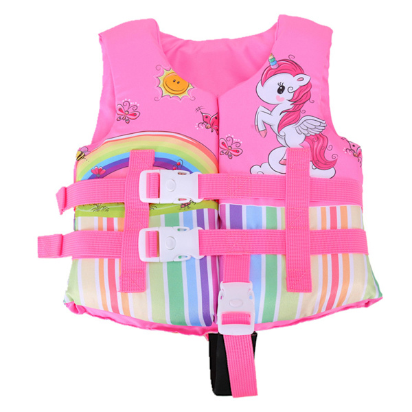 Tegneserie Barnas Redningsvest Søt Oppdriftsvest Baby Flytende Dress Svømming Skum Belte Sikkerhetsspenne Vest