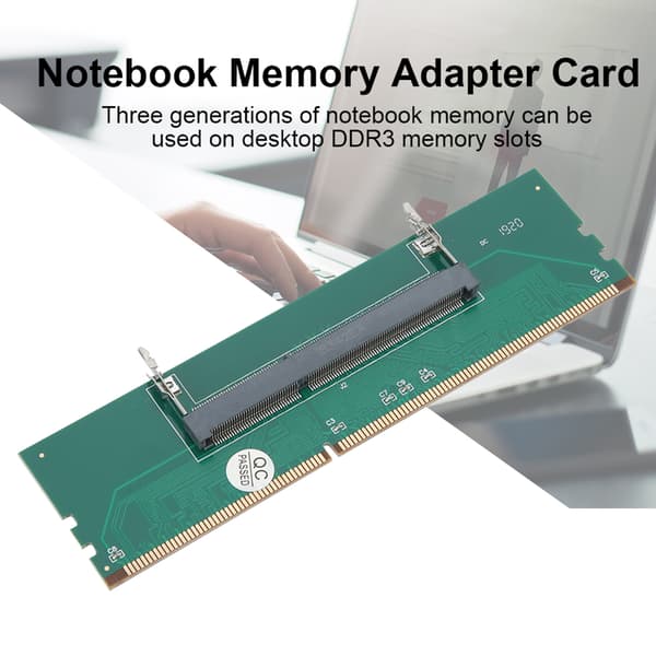 Laptop Dator Minne DDR3 till Skrivbordsadapterkort Datortillbehör