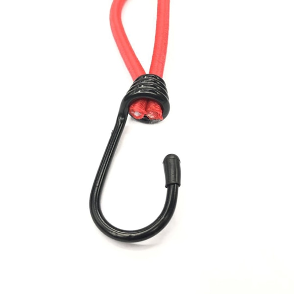 Telt Bungee Cord Camping Elastisk Reb Spænde med Krog Udendørs Fast Bindestrop Camping Tilbehør 15cm