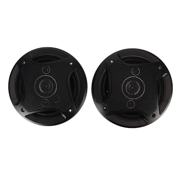 2 stk bilkoaksialhøyttaler 500W 4OHMS 90dB følsomhet God lydkvalitet stereohøyttaler for lydsystemer
