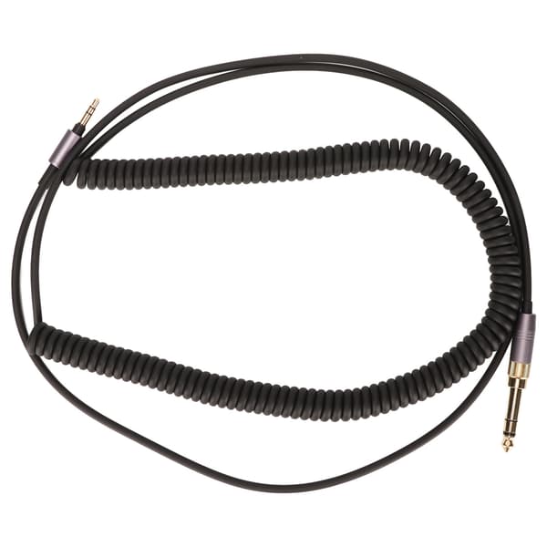 3,5 mm ljudfjäderkabel infällbar 3 m Plug and Play 3,5 mm ljudkabel med XLR-adapter för hemljud MP4-hörlurar