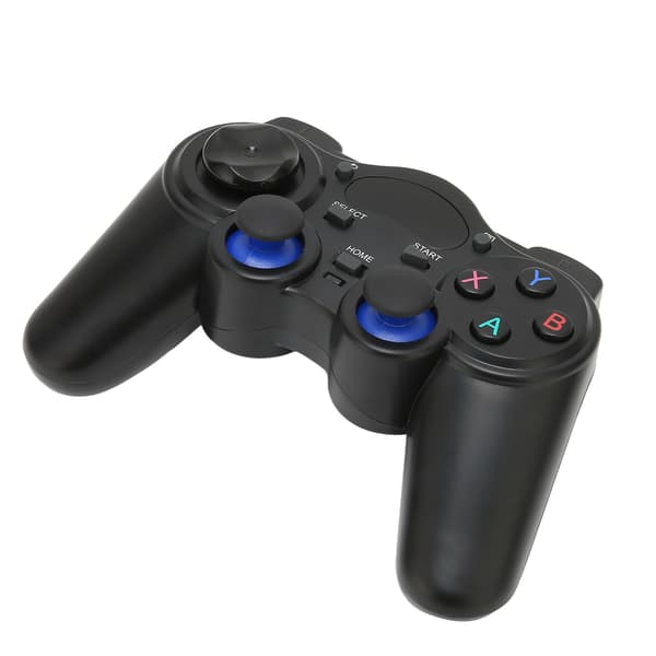 Trådløs Gamepad 2.4GHz Følsomme Knapper Game Controller med 360 Graders Joystick til Android Telefon Smart TV