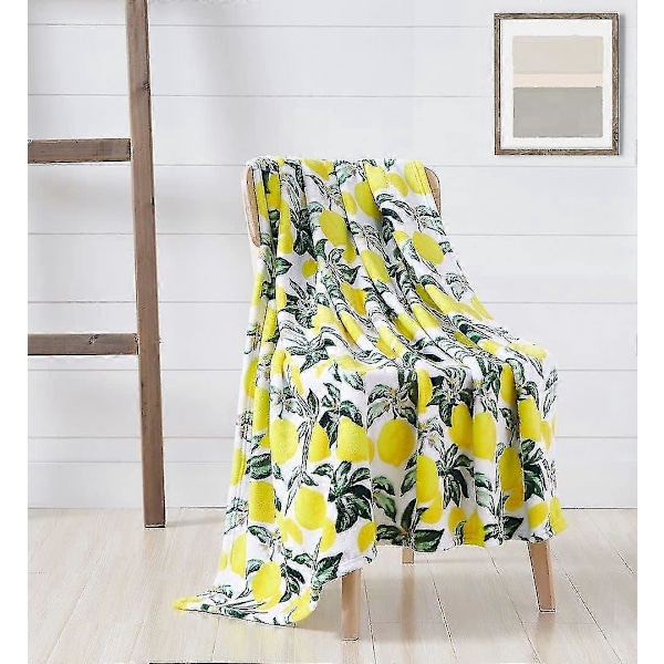 Love Those Lemons -peitot: Pehmeä ja muhkea koriste sohvalle, tuolille, sängylle, asuntolaan tai matkalle, 60*50 tuumaa