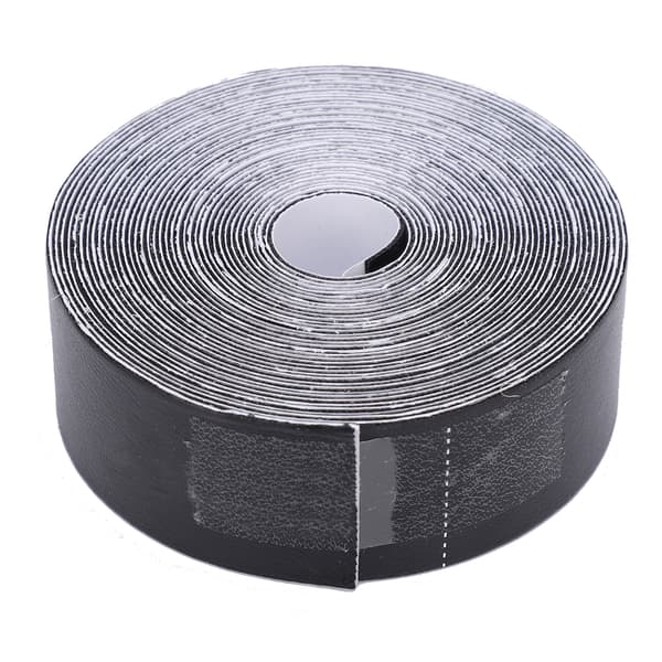 Tennisracketthode Antiskrapetape Racketthoderammebeskytter PU Beskyttende Klistremerke (Svart)