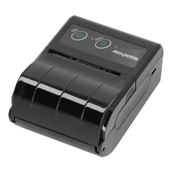 Bluetooth kvitteringsprinter Smartphone-kontrol 200 dpi termisk etiketprinter Kvitteringsprinter med 1 rulle printerpapir