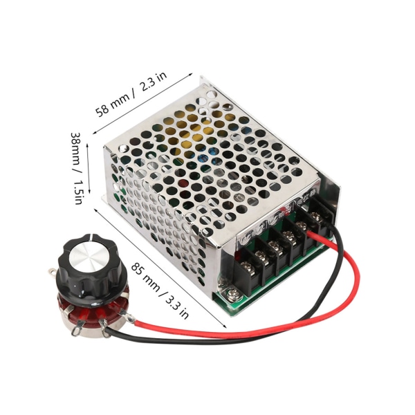 220V AC Enfase Motor Hastighedsregulator Governor 4KW DC Hastighedsstyring