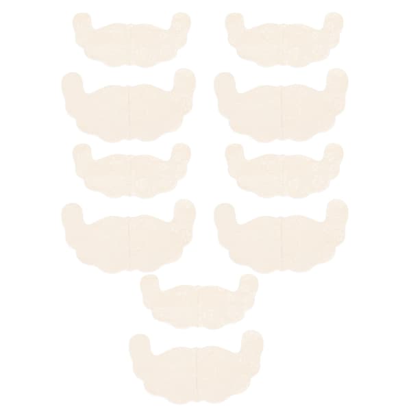 5 par brystløft brystvortedeksler Engangs pustende selvklebende blonde brystløft pasties tape Khaki
