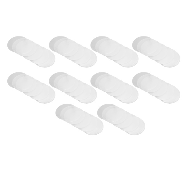 200 st Transparent Badge Film Skyddande Klar PVC Multi Purpose Badge Knappfilm för Craft DIY Skydd 32MM