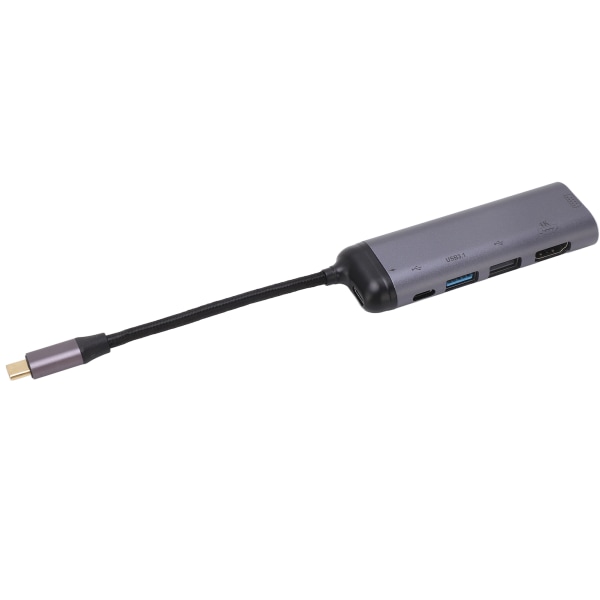6 in 1 USB C -keskitin VGA USB3.1 USB2.0 TYYPPI C2.0 PD100 Type C telakointiasema kannettavalle tietokoneelle