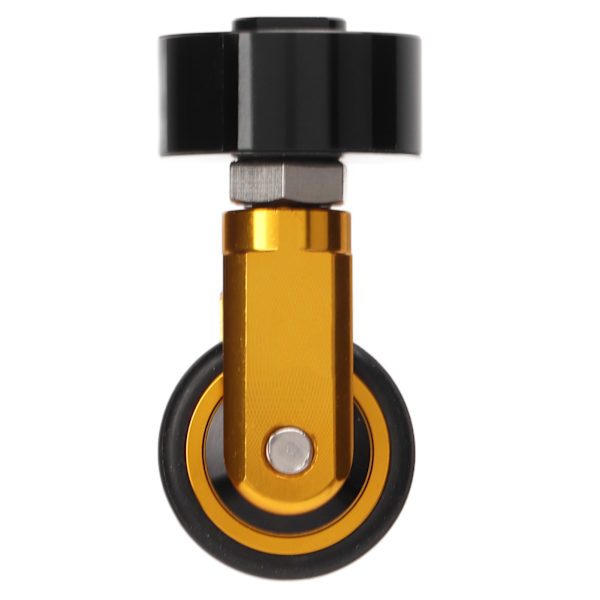 Sammenklappelig cykel let hjul til K3PLUS 412 sammenklappelig cykel 33,9 mm sadelpind hjælpe skub let hjul guld